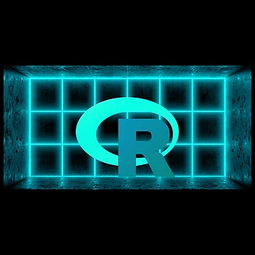 Artwork thumbnail, R programming language R logo by Birdhead