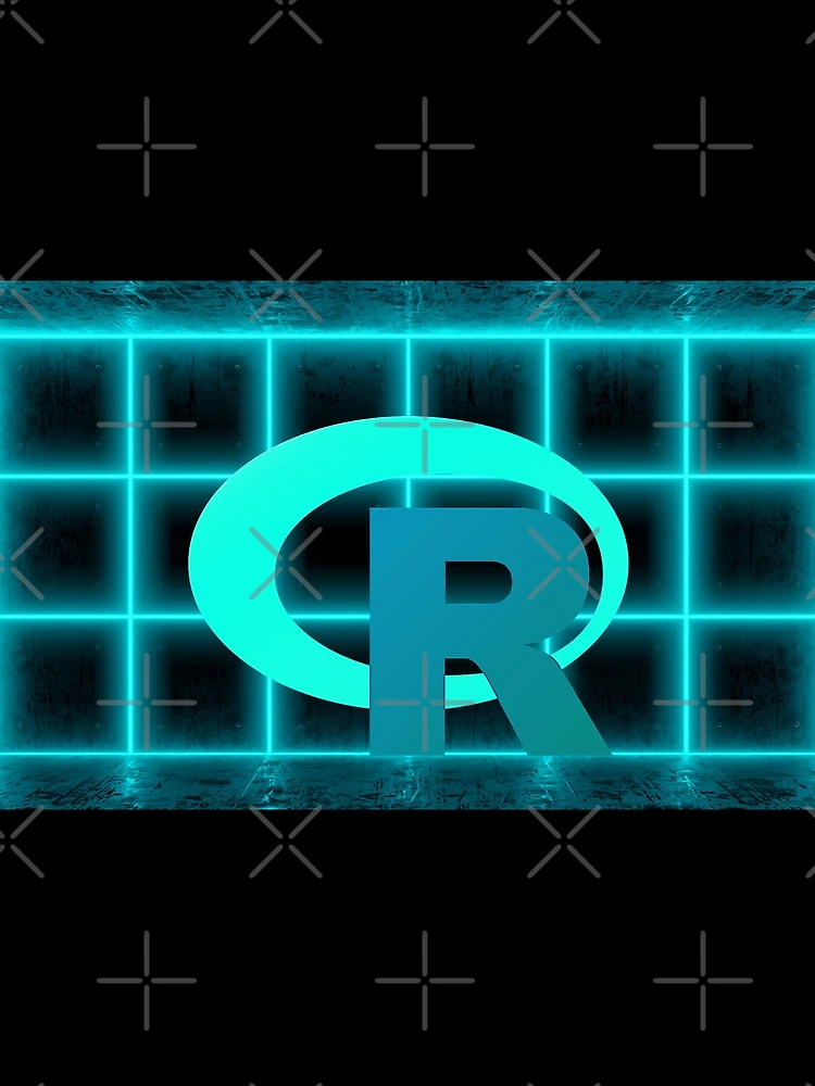 Thumbnail 3 of 3, Scarf, R programming language R logo designed and sold by Birdhead.
