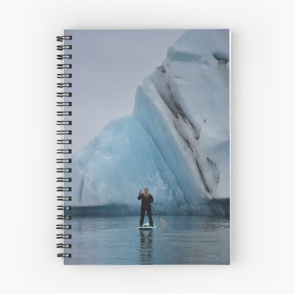 Item preview, Paddling on Jökulsárlón designed and sold by elisainiceland.