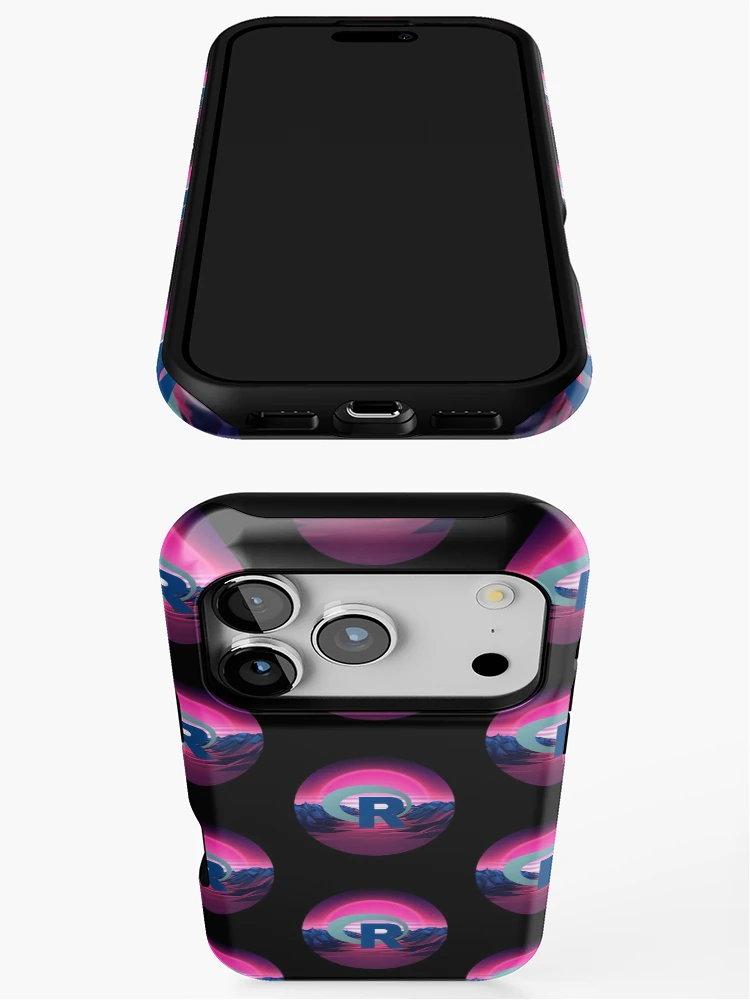 Thumbnail 3 of 4, iPhone Case, R programming language R logo designed and sold by Birdhead.