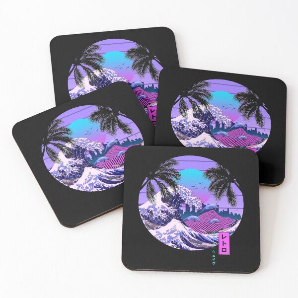 Item preview, Vaporwave kanagawa designed and sold by exhozt.