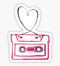 Retro Love Sticker
