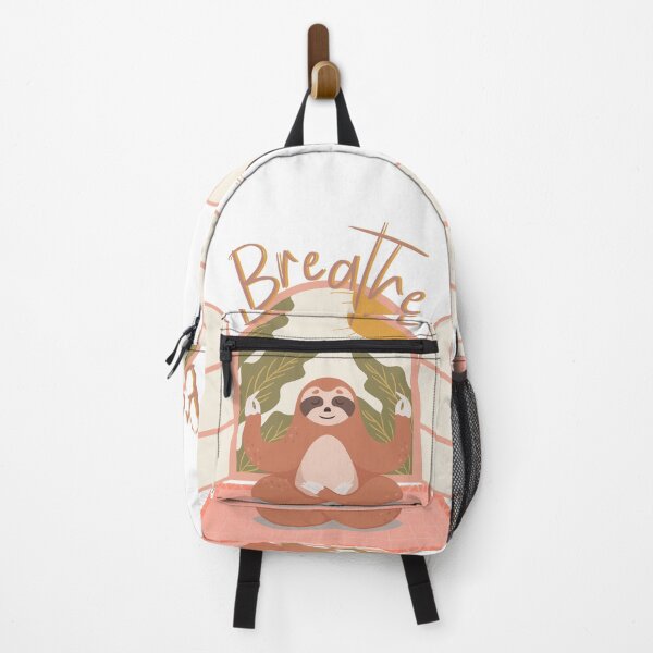 Item preview, Breathe Meditating Sloth Pink Room designed and sold by indigofox-x.