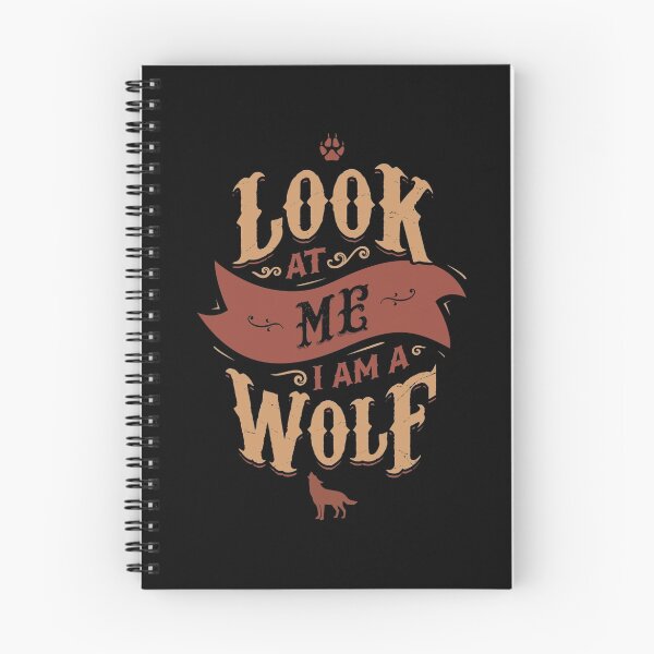 Item preview, LOOK AT ME I AM A WOLF designed and sold by snevi.