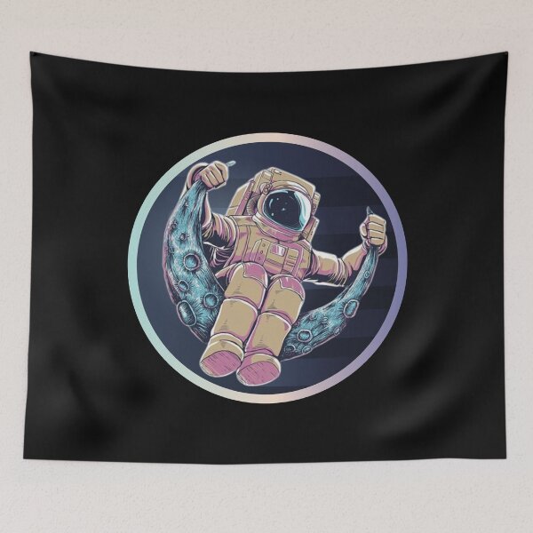 Item preview, Astronaut Moon Swing designed and sold by GleamingGiant.