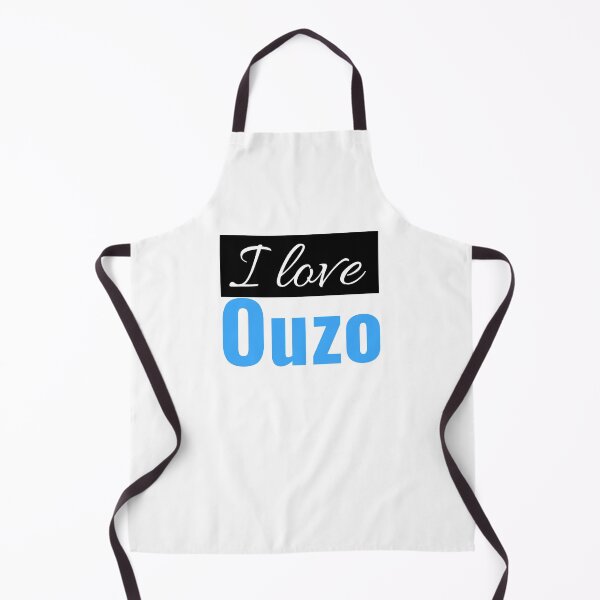 Item preview, I Love Ouzo Greek alcoholic drink designed and sold by StacieNichols.