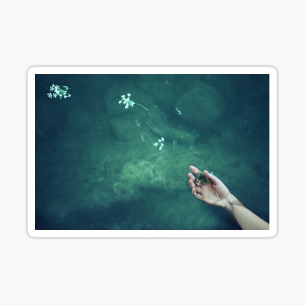 Ophelia's hand Sticker