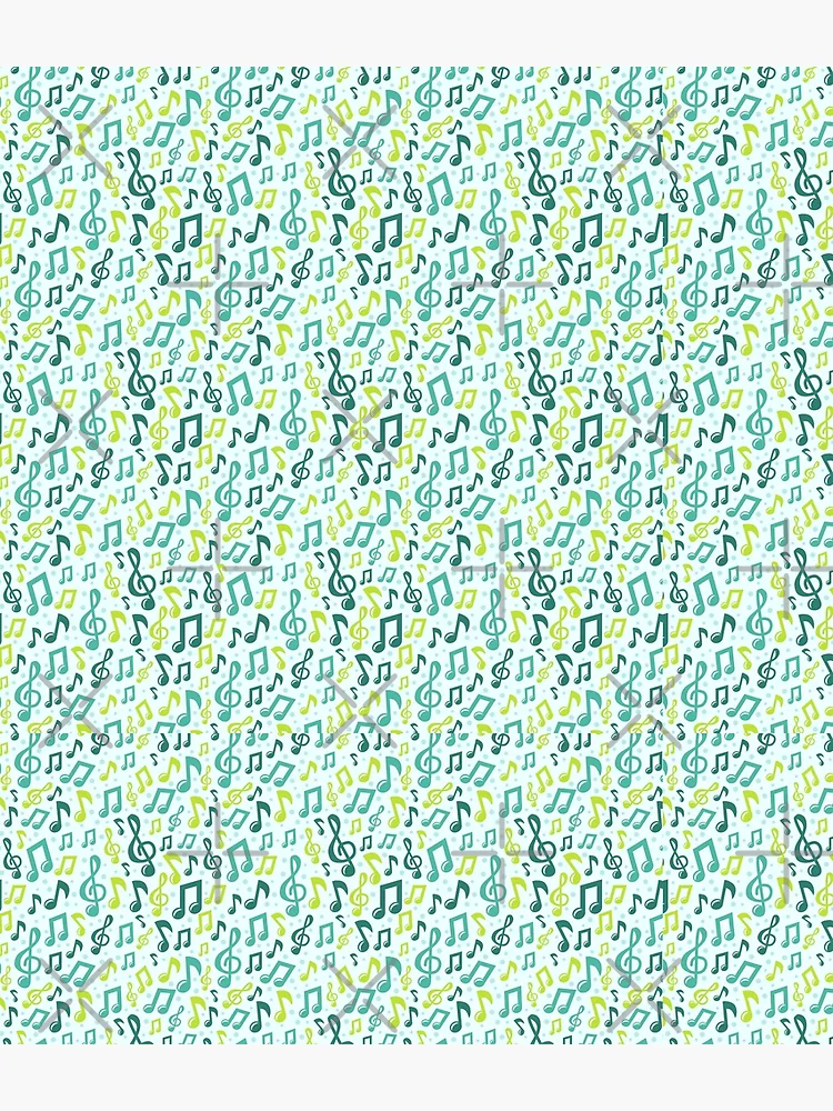 Thumbnail 3 of 3, Backpack, Music Notes Patterns designed and sold by SSK Designs.