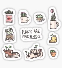 Plants Are Friends Sticker