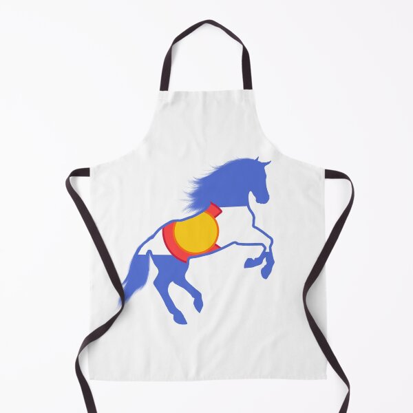 Artikelvorschau, Horse Colorado Flag - Paardrijden entworfen und verkauft von ExploreColorado.