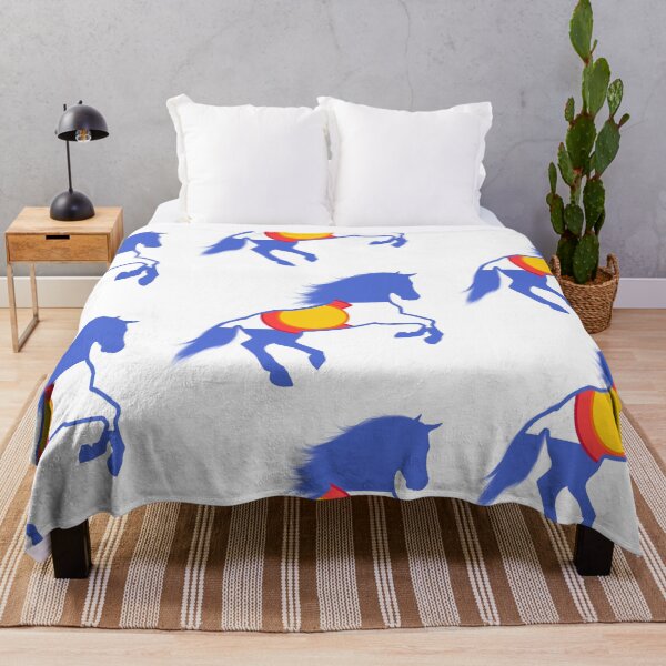 Item preview, Horse Colorado Flag - Horse Back Riding designed and sold by ExploreColorado.
