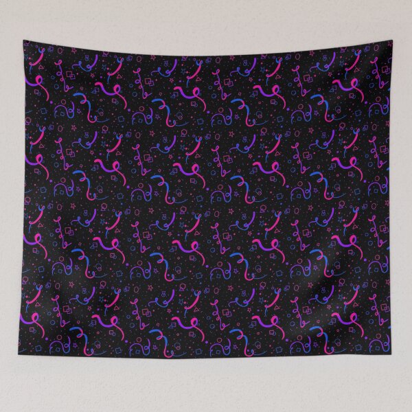 Item preview, alfombra de bolera bi pride designed and sold by vividlycoby.