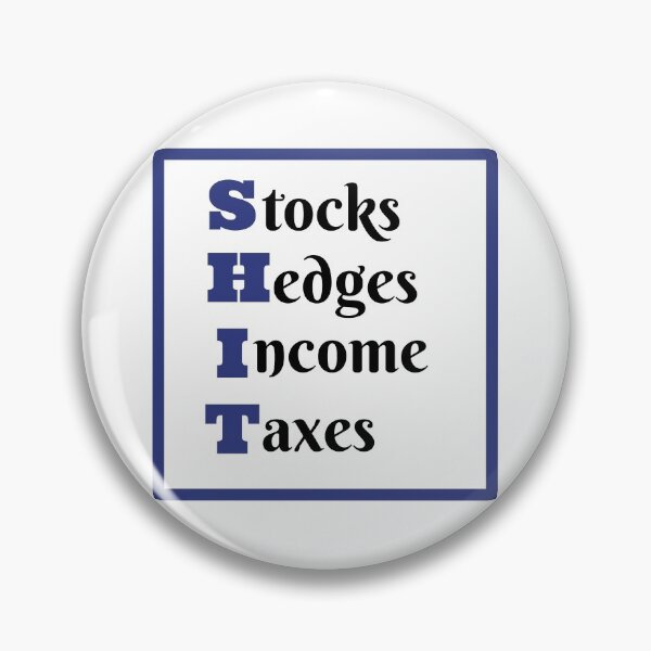 Item preview, Stocks Hedge Income Taxes designed and sold by KwaleKreates.