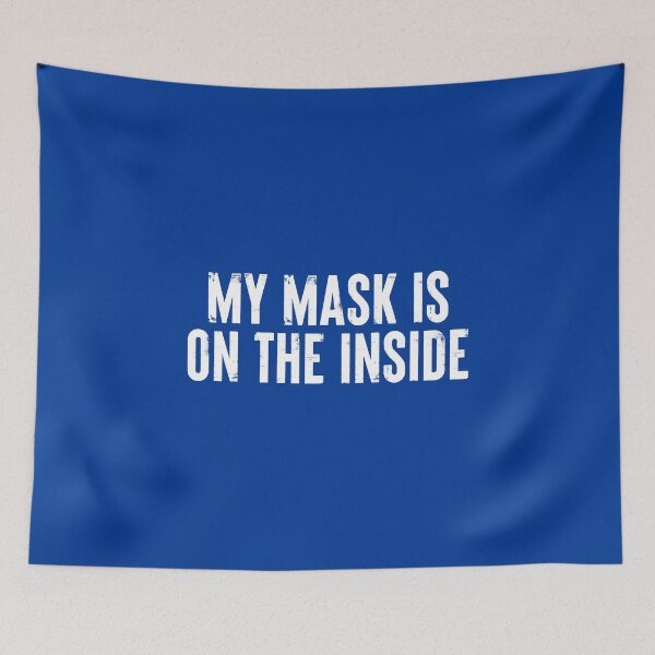 Item preview, My Mask Is On The Inside #1 designed and sold by SalahBlt.