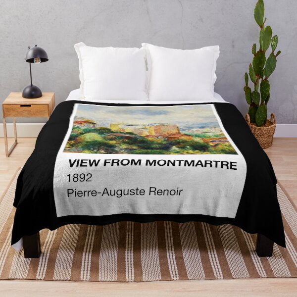 Item preview, View from Montmartre Pierre-Auguste Renoir Pantone Card designed and sold by neopop.