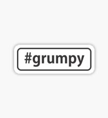 #grumpy Sticker