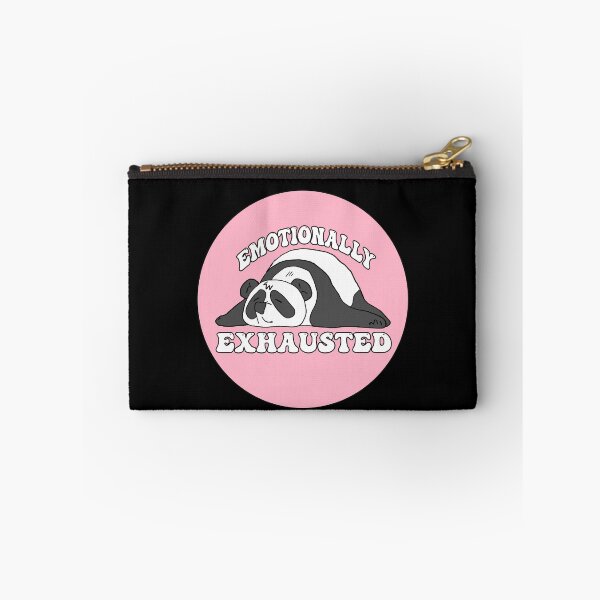 Item preview, Emotionally Exhausted Panda - Pink designed and sold by OooiChris.