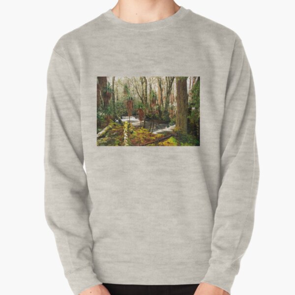 Pine Valley in winter Pullover Sweatshirt