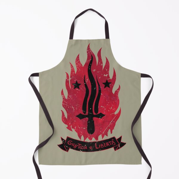 Item preview, Giustizia e Liberta - Red Flame designed and sold by Royal-Elite.