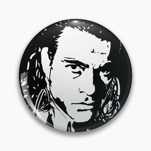 Artikelvorschau, Jean Claude Van Damme Tintenporträt entworfen und verkauft von SK22ART-DESIGN.