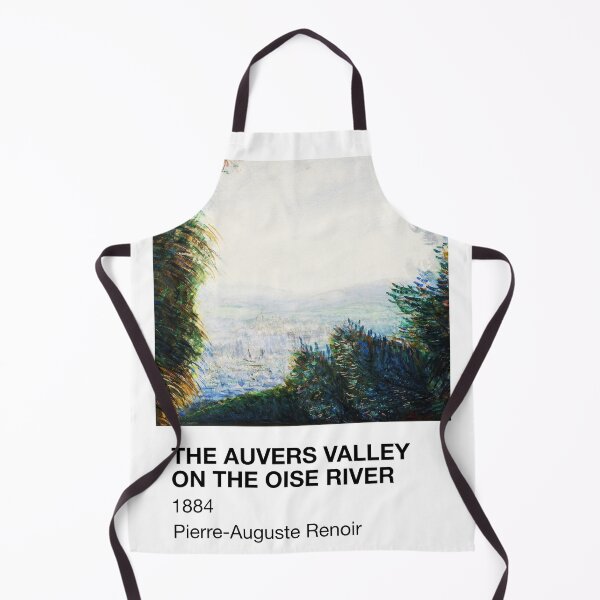 Item preview, The Auvers Valley on the Oise River Pierre-Auguste Renoir Pantone Card designed and sold by neopop.
