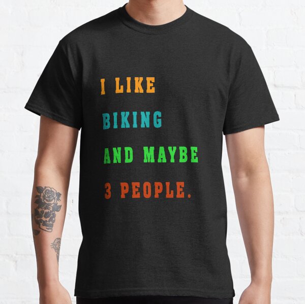 biking ,retro biking t-shirt Classic T-Shirt