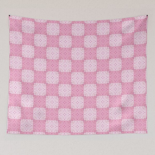 Item preview, Summer Pink Geometric Quilt Design Pattern  designed and sold by PatternPerfect.