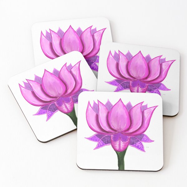 Aperçu de l'œuvre Fleur de lotus pourpre créée et vendue par ph0sforia.