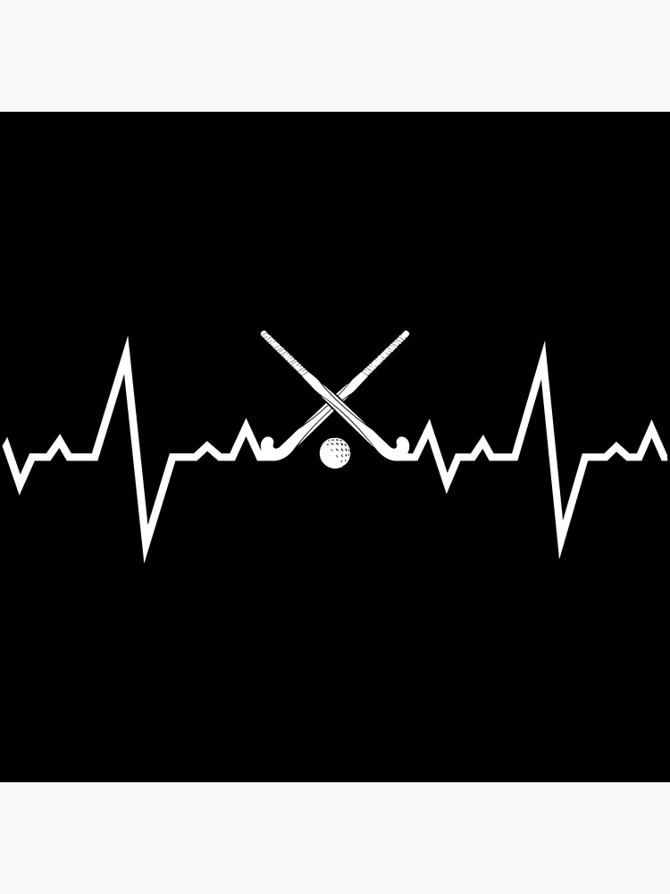 "Field Hockey Heart Beats" Poster for Sale by Trendingdesign2 Redbubble