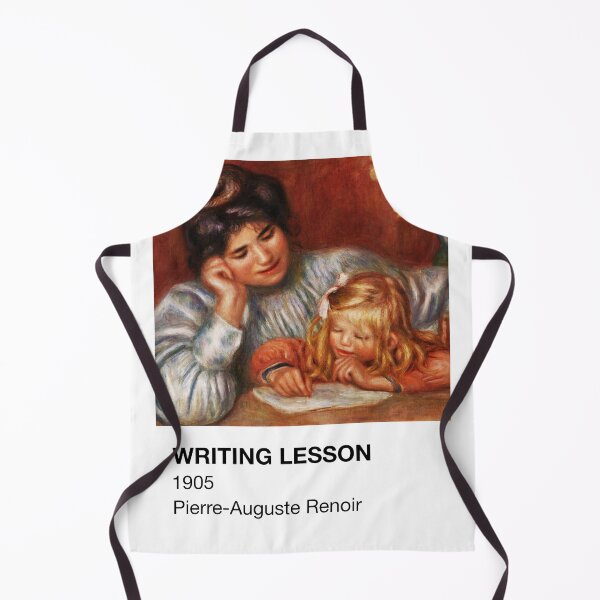 Item preview, Writing Lesson Pierre-Auguste Renoir Pantone Card designed and sold by neopop.