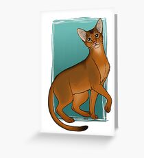 Abyssinian Greeting Card