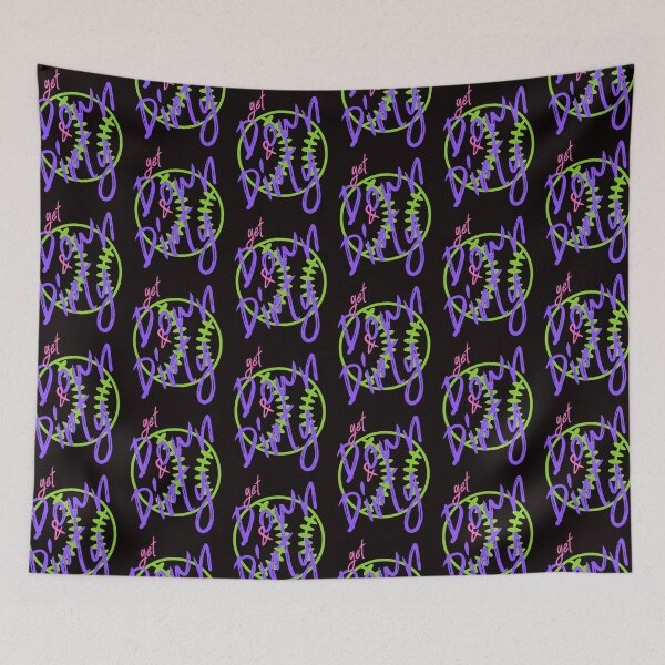 Item preview, get Down & Dirty softball designed and sold by Lilaclown.