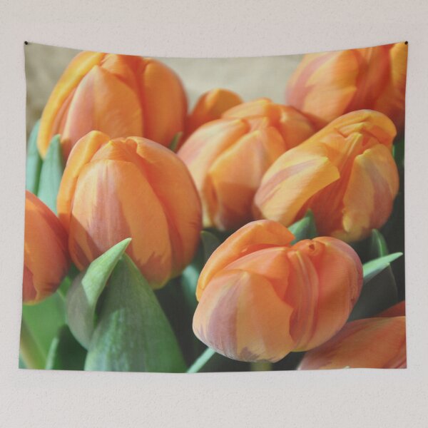 Item preview, orange tulips designed and sold by VKHOUSE.