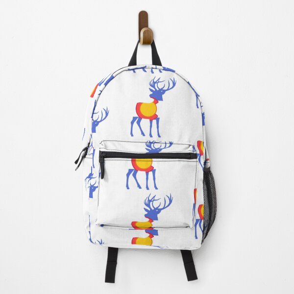 Item preview, Deer Colorado Flag - Wild Deer Hunting designed and sold by ExploreColorado.