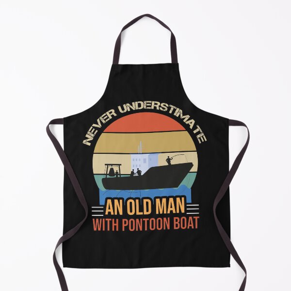 Item preview, Vintage Pontoon Boat Shirt, Trending Never Underestimate An Old Man With Pontoon Boat Classic T-Shirt designed and sold by ELEVATE SHOP.