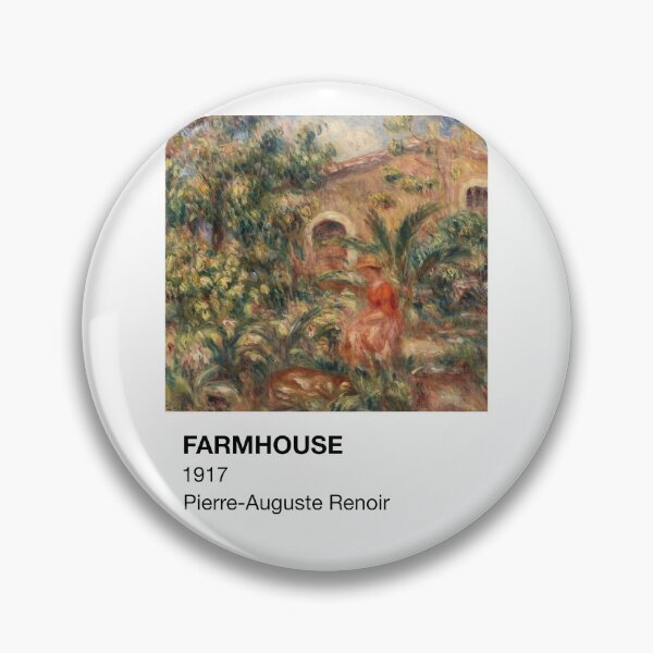 Artikelvorschau, Bauernhaus Pierre-Auguste Renoir Pantone Karte entworfen und verkauft von neopop.