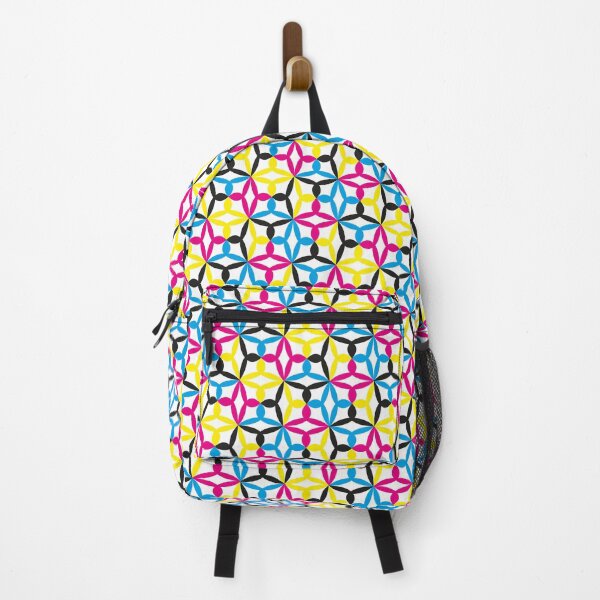 Item preview, Geometric Flower Petal Pattern (CMYK) designed and sold by John Uttley.