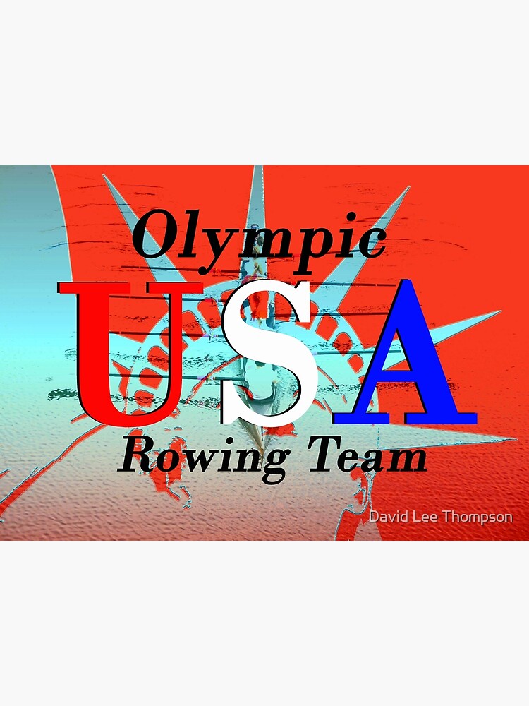 "USA Olympic rowing team work A" Poster for Sale by dltphoto Redbubble