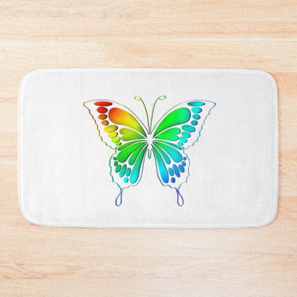 Item preview, Rainbow Butterfly (No Background) designed and sold by PassRestProd.