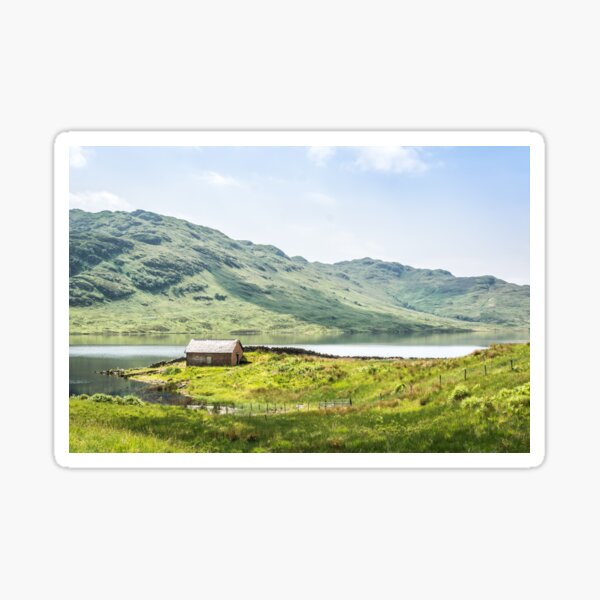 Loch Arklet Scotland Sticker