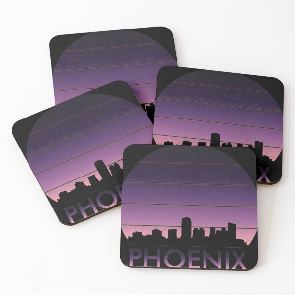 Item preview, PHOENIX  sunset design, silhouette design, sunset design, PHOENIX skyline designed and sold by greatatlas.