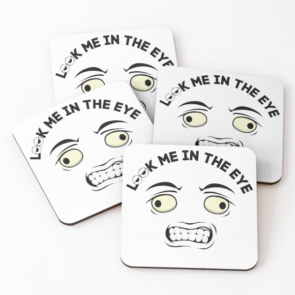 Item preview, Look me in the eye, funny design designed and sold by Yellowsprint.