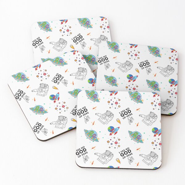 Item preview, I see no god up here, cute pattern designed and sold by youngdstag.