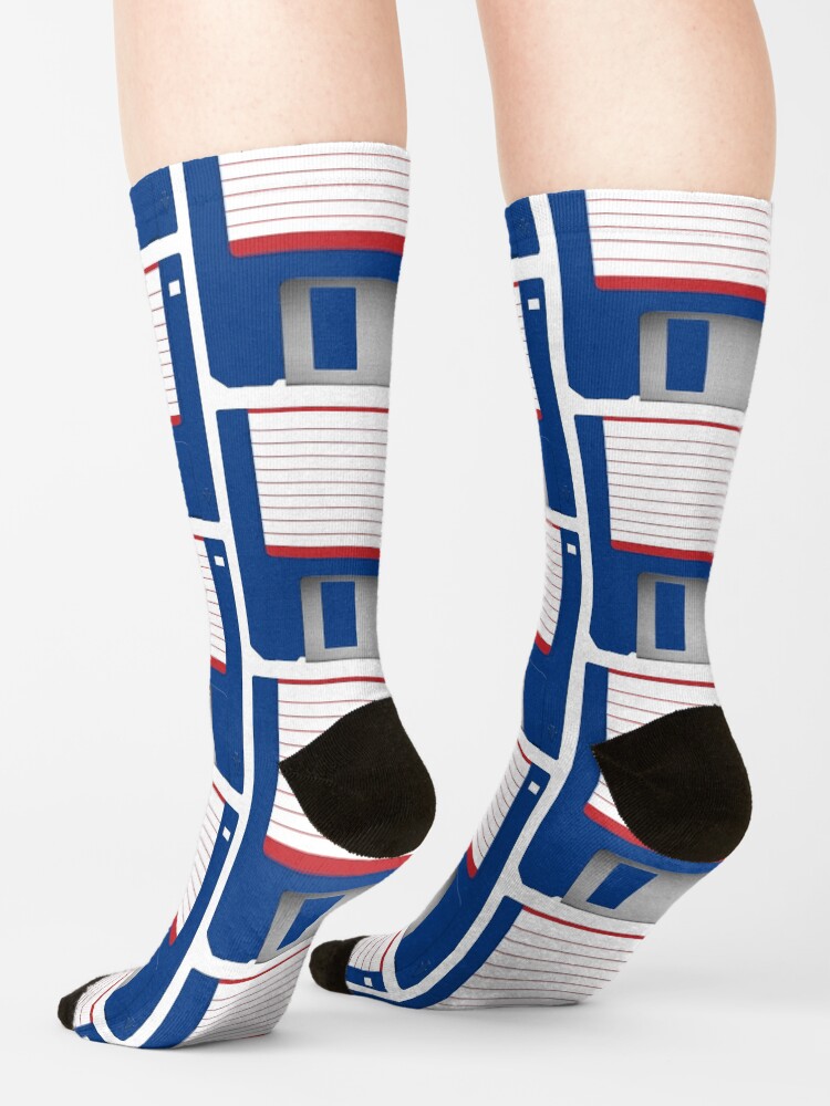 Alternate view of NDVH Floppy Disk Socks