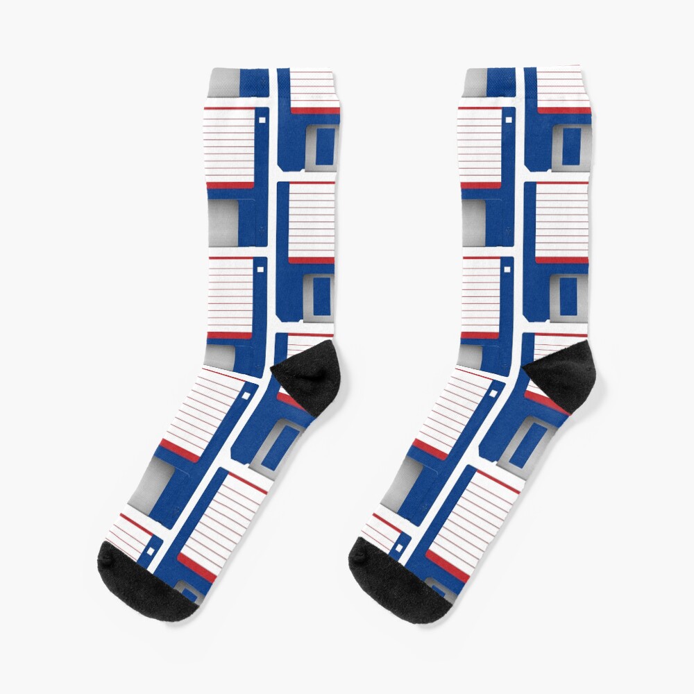 NDVH Floppy Disk Socks