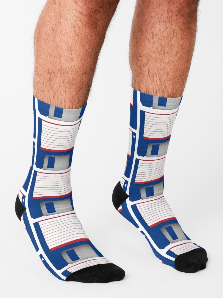 Alternate view of NDVH Floppy Disk Socks