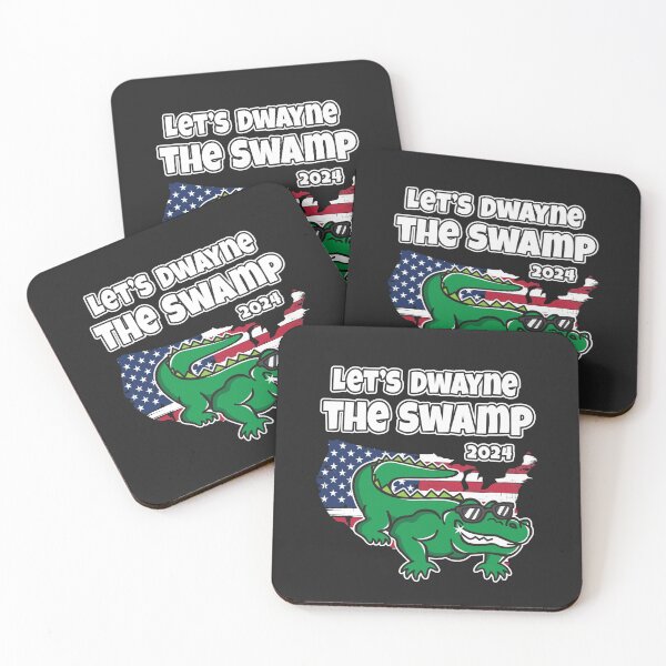 Item preview, Let's Dwayne The Swamp 2024 Funny Sassy Alligator designed and sold by OopteesLydia.
