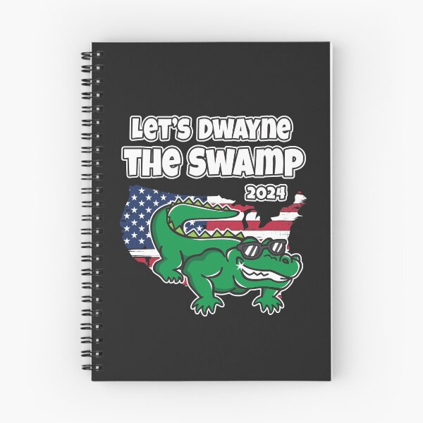 Item preview, Let's Dwayne The Swamp 2024 Funny Sassy Alligator designed and sold by OopteesLydia.