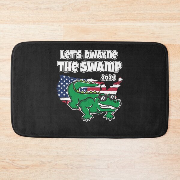 Item preview, Let's Dwayne The Swamp 2024 Funny Sassy Alligator designed and sold by OopteesLydia.