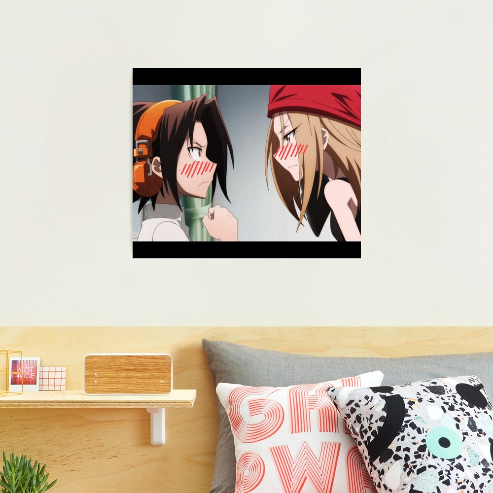 Shaman King - Yoh and Anna blush